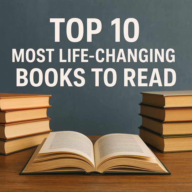 Top 10 Most Life Changing Books to Read